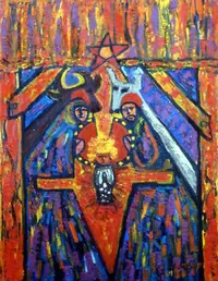 peinture : GC-1969-038A