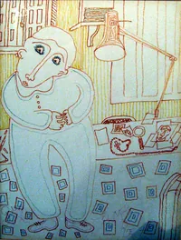 peinture : Chambret-1974-001