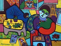 peinture : GC-1981-457A