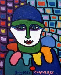 peinture : GC-1983-546A