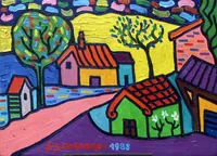 peinture : GC-1983-573A