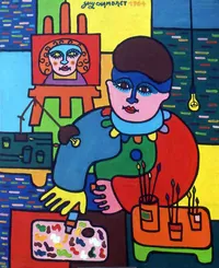 peinture : GC-1984-585A