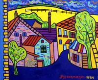 peinture : GC-1984-586A