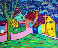 peinture : GC-1984-587A