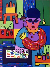 peinture : GC-1984-609A