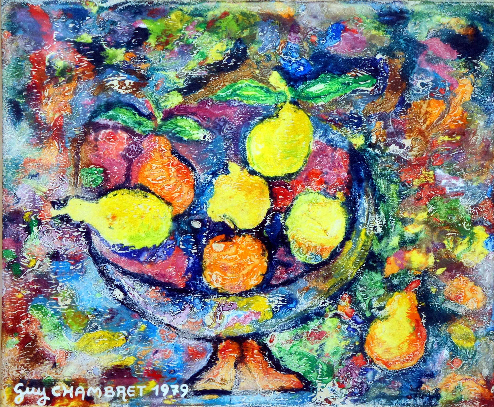 peinture les citrons