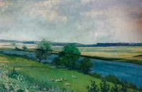 Peinture - Clos de Bellevue. Pouilly sur Saône