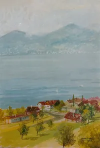 Peinture - St Gingolph