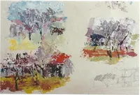 Peinture - Planche paysages des hautes Côtes