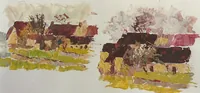 Peinture - Planche de paysages