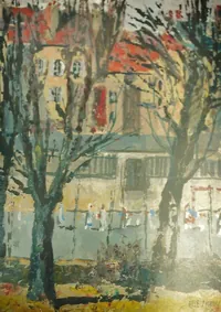 Peinture - Terrain de sport Marey