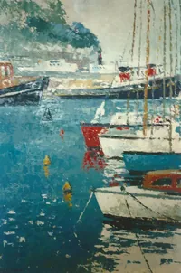 Peinture - Port de Fos sur Mer 2