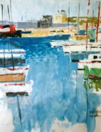 Peinture - Port de Fos sur Mer 3