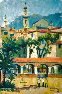 Peinture - Menton