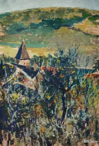 Peinture - Arrière-Côte à Curtil Vergy
