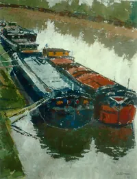 Peinture - Péniches