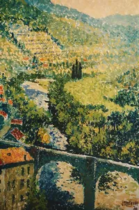 Peinture - St Enimie
