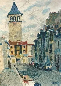 Peinture - Eglise St Nicolas à Dijon