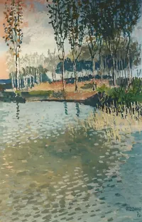 Peinture - Sablières d'Arc sur Tille