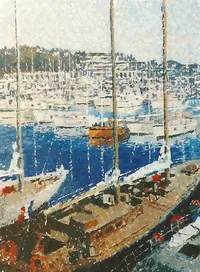 Peinture - Port de St Raphael