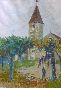Peinture - Eglise de Cheuge