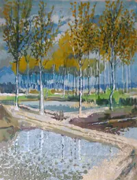 Peinture - Sablières d'Arc sur Tille