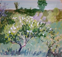 Peinture - Verger