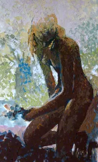 Peinture - Nu