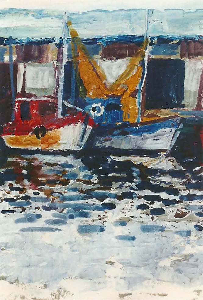 Peinture Chalutiers