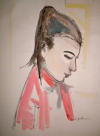 peinture : Anne-Marie n°3