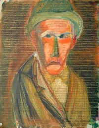 peinture : Autoportrait n°4