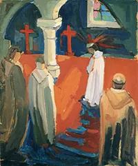 peinture : Méditation