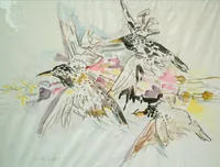 peinture : Les oiseaux n°1
