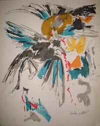 peinture : Les oiseaux n°4