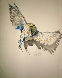 peinture : L'oiseau n°11
