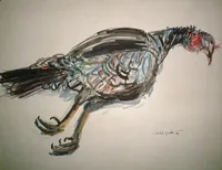 peinture : La dinde n°3