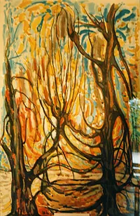 peinture : Les arbres