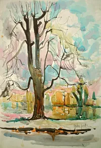 peinture : L'arbre n°1