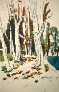 peinture : Les arbres n°4
