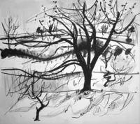 peinture : Les arbres n°93