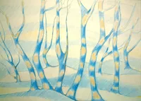peinture : Les arbres n°146