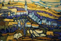 peinture : Vaux Saules n°2