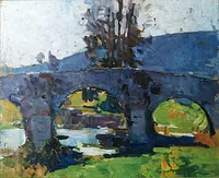 peinture : Sur l'Ouche