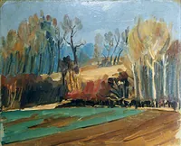 peinture : Les sablières n°1