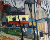 peinture : Le Camion