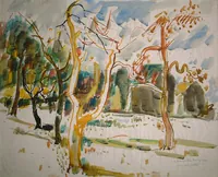 peinture : Cheneroilles n°7