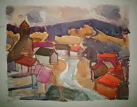 peinture : Echannay n°3