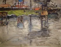 peinture : Chantier à Chalon/Saône
