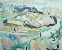 peinture : Talant. Environs de Dijon