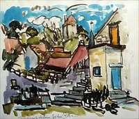 peinture : Chaudenay le Chateau n°3
